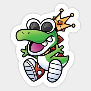 RetroRex (Green) Sticker